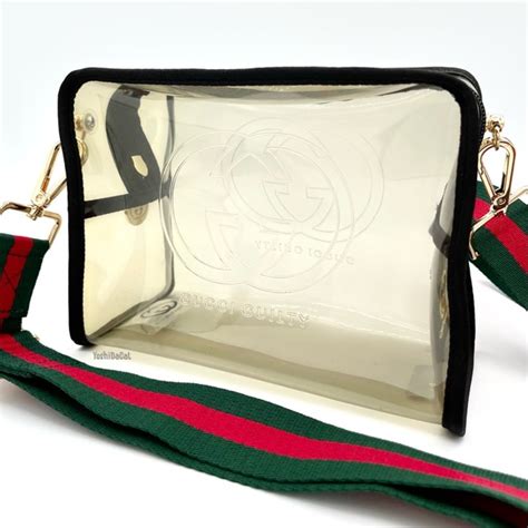 gucci clear handbag